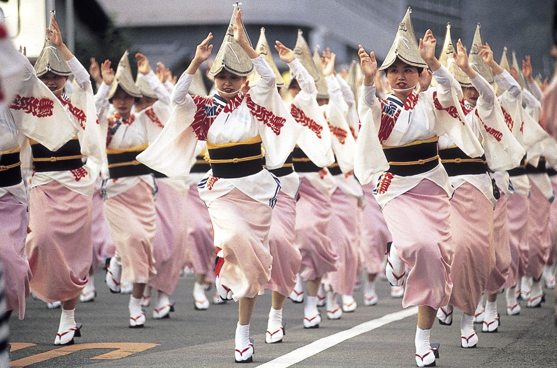 Tänzer beim Awa Odori in Tokushima