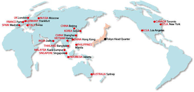 JNTO World Wide Offices